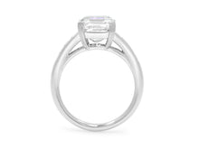 Load image into Gallery viewer, Kazanjian Square Emerald Cut Diamond, 4.02 carats, Ring in Platinum
