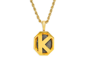 Kazanjian Star Sapphire, 60.88 carats, Pendant in 18K Brushed Yellow Gold