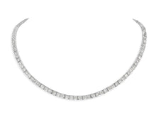 Load image into Gallery viewer, Kazanjian Art Deco Diamond Line Necklace in Platinum
