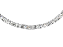 Load image into Gallery viewer, Kazanjian Art Deco Diamond Line Necklace in Platinum
