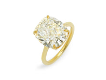 Load image into Gallery viewer, Kazanjian Cushion Cut Diamond, 7.05 Carats, Ring in 18K Yellow Gold
