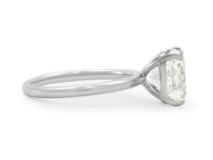 Kazanjian Cushion Cut Diamond, 3.50 carats, Ring in Platinum