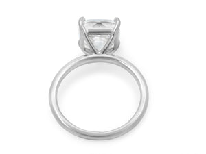 Kazanjian Cushion Cut Diamond, 3.50 carats, Ring in Platinum