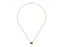 Load image into Gallery viewer, Kazanjian Colombian Emerald, 2.01 carats, &amp; Diamond Pendant in 16K Red Gold
