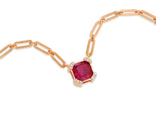 Load image into Gallery viewer, Kazanjian Ruby, 1.07 carats, &amp; Diamond Pendant in 16K Red Gold
